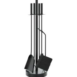 vidaXL 5-delige openhaardgereedschapset 18x66 cm staal