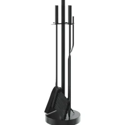 vidaXL 5-delige openhaardgereedschapset 18x66 cm staal