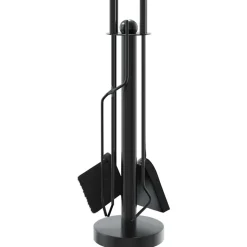 vidaXL 5-delige openhaardgereedschapset 18x56 cm staal