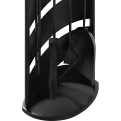 vidaXL 5-delige openhaardgereedschapset 23x15x66 cm staal