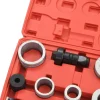 vidaXL 8-delige Pijpvergrotingsset koolstofstaal en aluminium