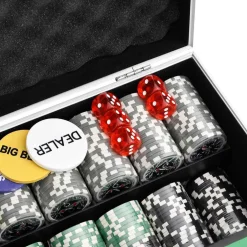 vidaXL 200-delige Pokerset 4 g