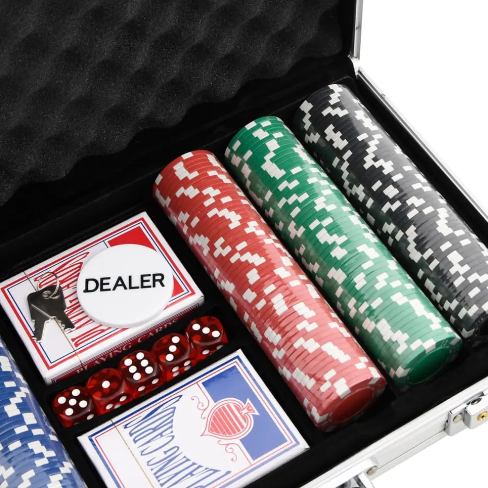 vidaXL 300-delige Pokerset 11,5 g