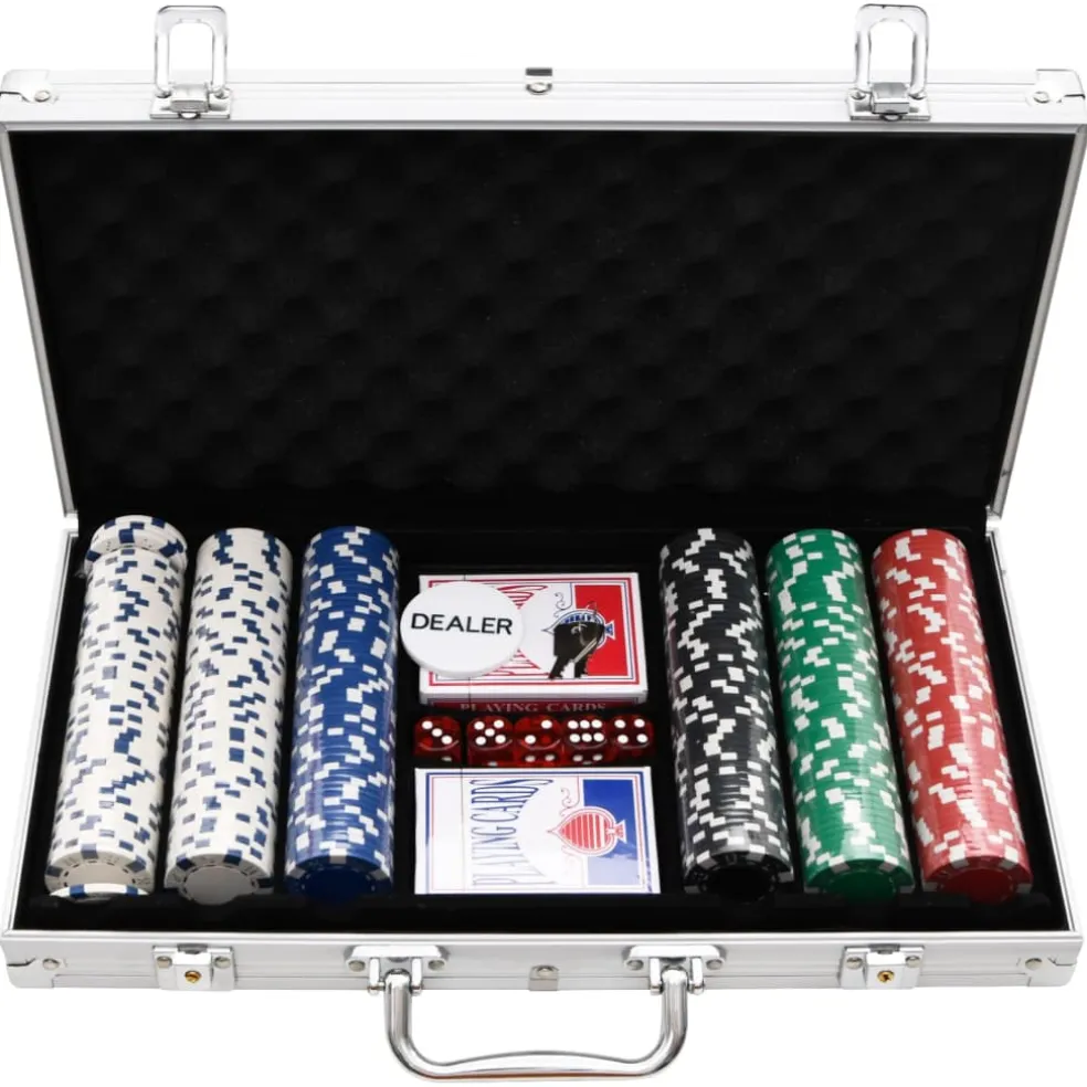 vidaXL 300-delige Pokerset 11,5 g