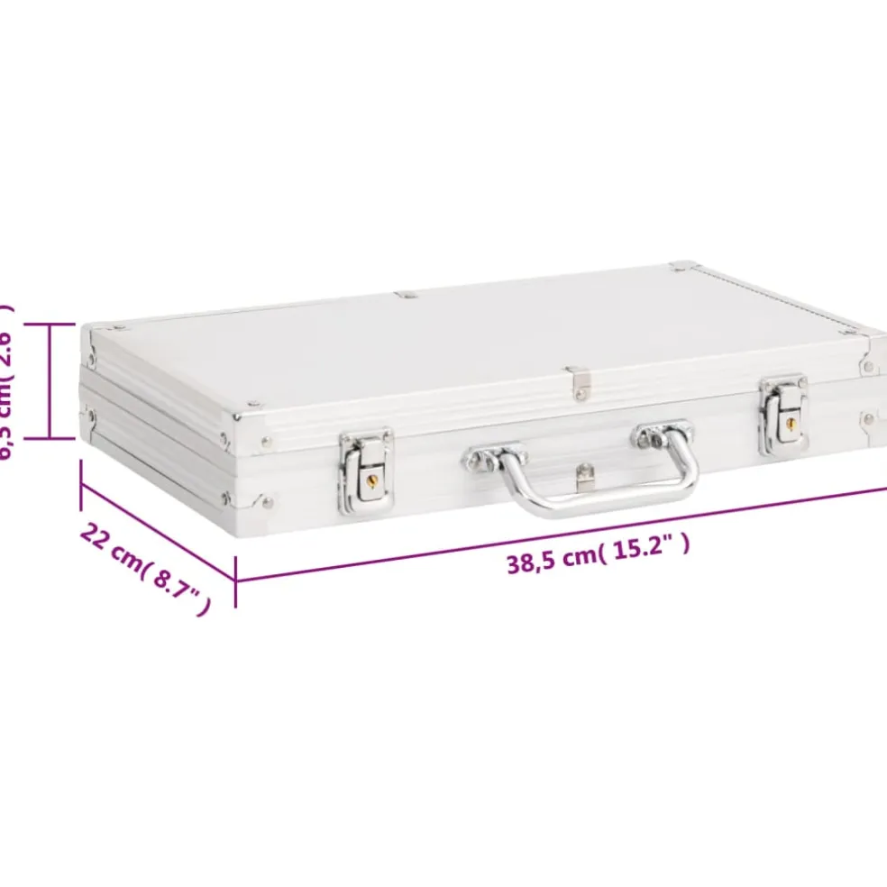 vidaXL 300-delige Pokerset 11,5 g