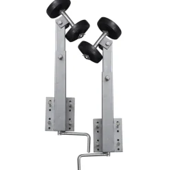 vidaXL 2-delige Rollerboegsteunenset voor boottrailer 59-84 cm