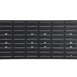 vidaXL 30-delige Sorteersysteemset 77x39 cm polypropeen rood en zwart