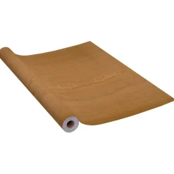 vidaXL Deurfolies zelfklevend 2 st 210x90 cm PVC lichteikenkleurig