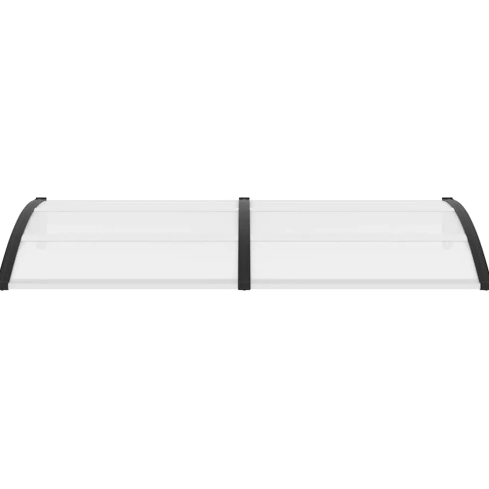 vidaXL Deurluifel 200x100 cm PC zwart