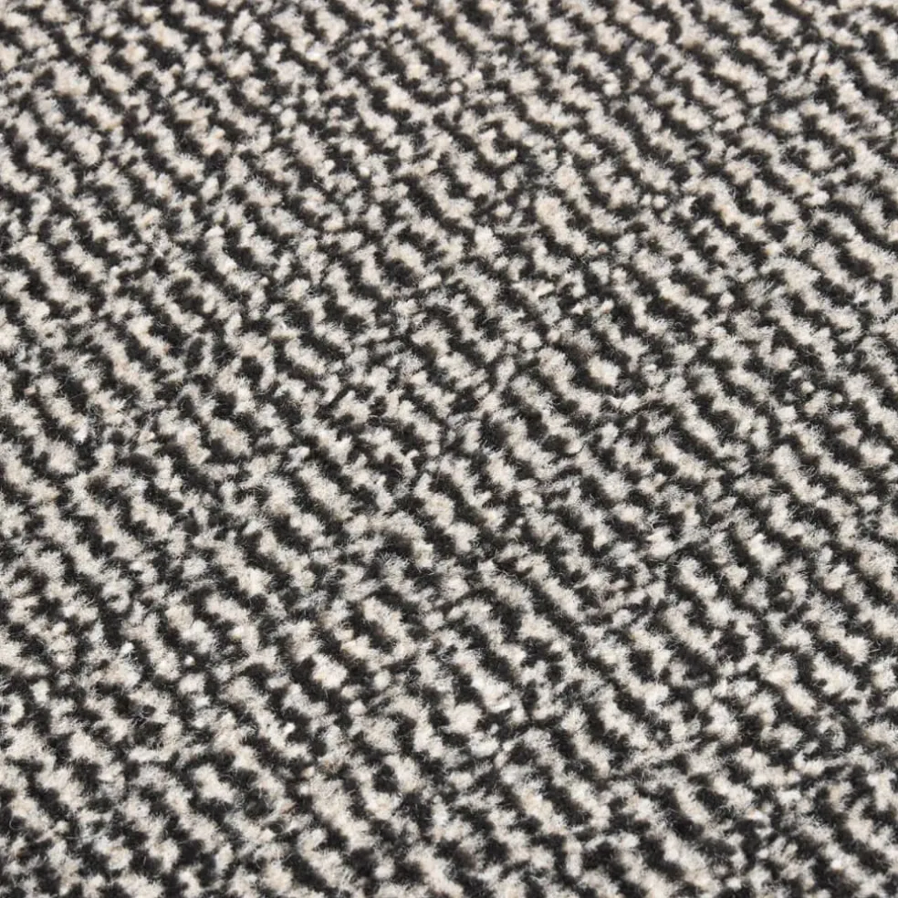 vidaXL Deurmat getuft 40x60 cm lichtbruin
