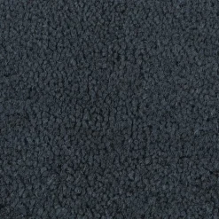 vidaXL Deurmat halfrond 40x60 cm getufte kokosvezel donkergrijs