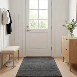 vidaXL Deurmat Lichtgrijs 60 x 40 cm 100% Polyamide