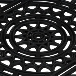 vidaXL Deurmat rechthoekig 45x75 cm rubber