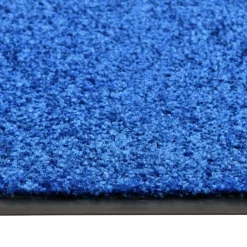 vidaXL Deurmat wasbaar 60x180 cm blauw