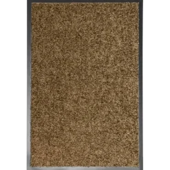 vidaXL Deurmat wasbaar 40x60 cm bruin