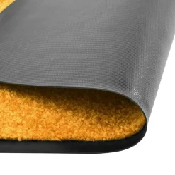 vidaXL Deurmat wasbaar 60x90 cm oranje