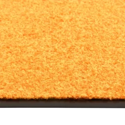 vidaXL Deurmat wasbaar 60x90 cm oranje