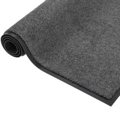 vidaXL Deurmat 40x60 cm antracietkleurig
