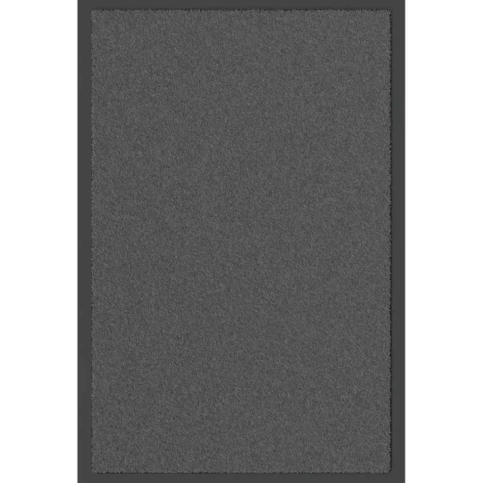 vidaXL Deurmat 40x60 cm antracietkleurig