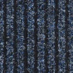 vidaXL Deurmat 40x60 cm gestreept blauw