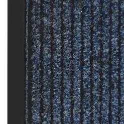 vidaXL Deurmat 40x60 cm gestreept blauw