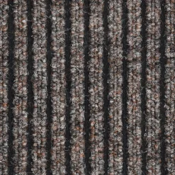 vidaXL Deurmat 40x60 cm gestreept beige