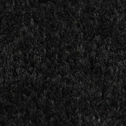 vidaXL Deurmat 40x60 cm getufte kokosvezel zwart