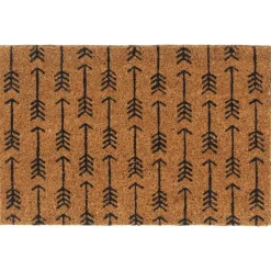vidaXL Deurmat 40x60 cm getufte kokosvezel naturel