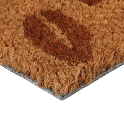 vidaXL Deurmat 40x60 cm getufte kokosvezel naturel