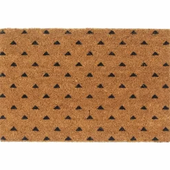 vidaXL Deurmat 40x60 cm getufte kokosvezel naturel