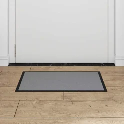 vidaXL Deurmat 40x60 cm grijs