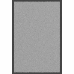 vidaXL Deurmat 40x60 cm grijs