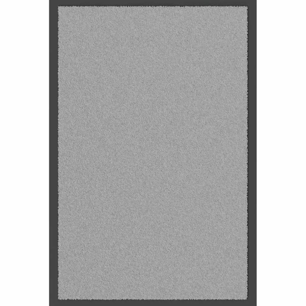 vidaXL Deurmat 40x60 cm grijs