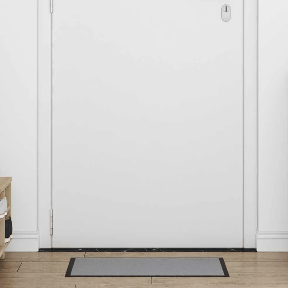 vidaXL Deurmat 40x60 cm grijs