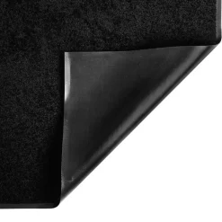 vidaXL Deurmat 40x60 cm zwart