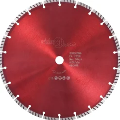 vidaXL Diamantzaagblad met turbo 300 mm staal