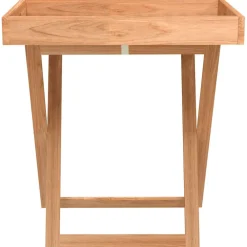 vidaXL Dienbladtafel inklapbaar 52x36x56,5 cm walnotenhout