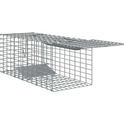 vidaXL Dierenvallen Antraciet 31 x 13 x 12cm Staal