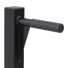 vidaXL Dip station Zwart 103,5 x 66,5 x 121,5 cm Gepoedercoat staal