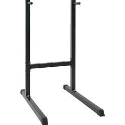 vidaXL Dip station Zwart 103,5 x 66,5 x 121,5 cm Gepoedercoat staal