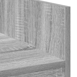 vidaXL DJ Tafel Grijs Sonoma 102 x 45 x 102 cm Bewerkt hout