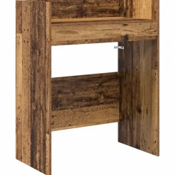 vidaXL DJ Tafel Oud hout 102 x 45 x 102 cm Bewerkt hout
