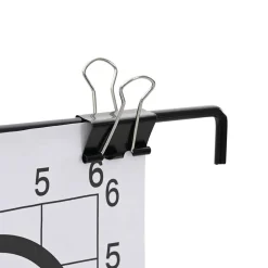 vidaXL Doelstandaard Zwart en Wit 82,5 x 51 x 150 cm Metaal