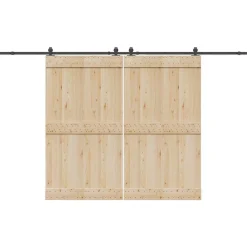 vidaXL Doos met onderdelen voor schuifdeur 366 cm staal zwart