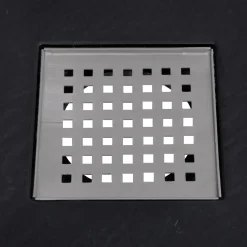 vidaXL Douchebak 90x90 cm SMC zwart