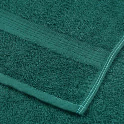 vidaXL Douchehanddoeken FROGN 2 st 70x140 cm 360 g/m² groen
