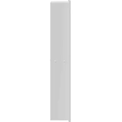 vidaXL Douche Niche Wit 60 x 20 x 9,5 cm Roestvrij staal