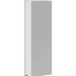 vidaXL Douche Niche Wit 60 x 20 x 9,5 cm Roestvrij staal