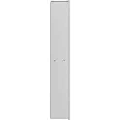 vidaXL Douche Niche zilver 60 x 20 x 9,5 cm Roestvrij staal