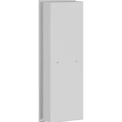 vidaXL Douche Niche zilver 60 x 20 x 9,5 cm Roestvrij staal